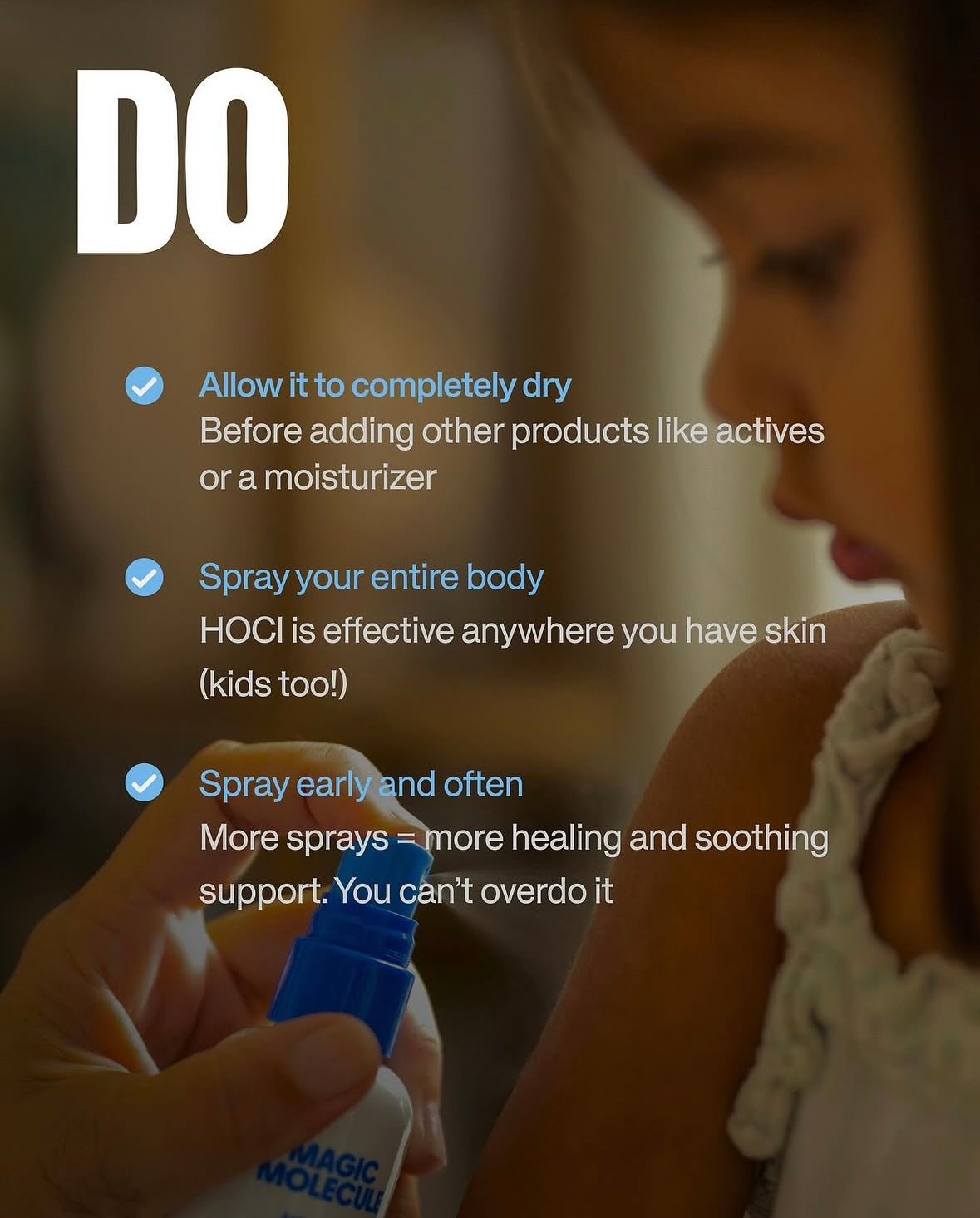 Magic Molecules HydroGel Advanced Hypochlorous Acid Spray