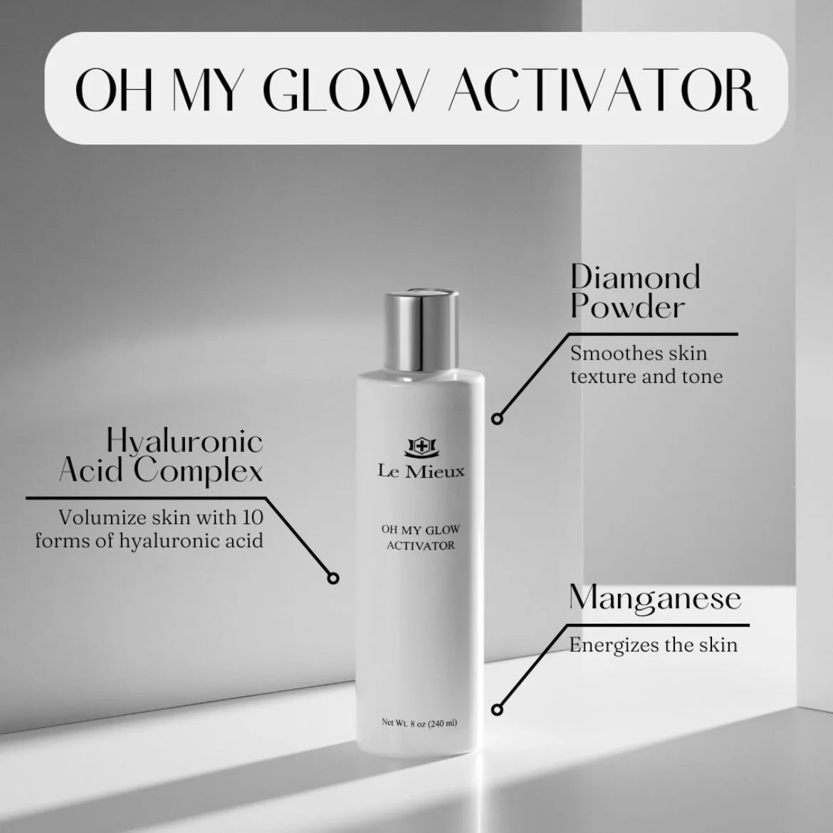Oh my glow activator toner