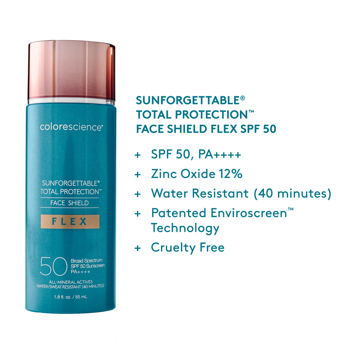 Sunforgettable® Total Protection® Face Shield Flex SPF 50