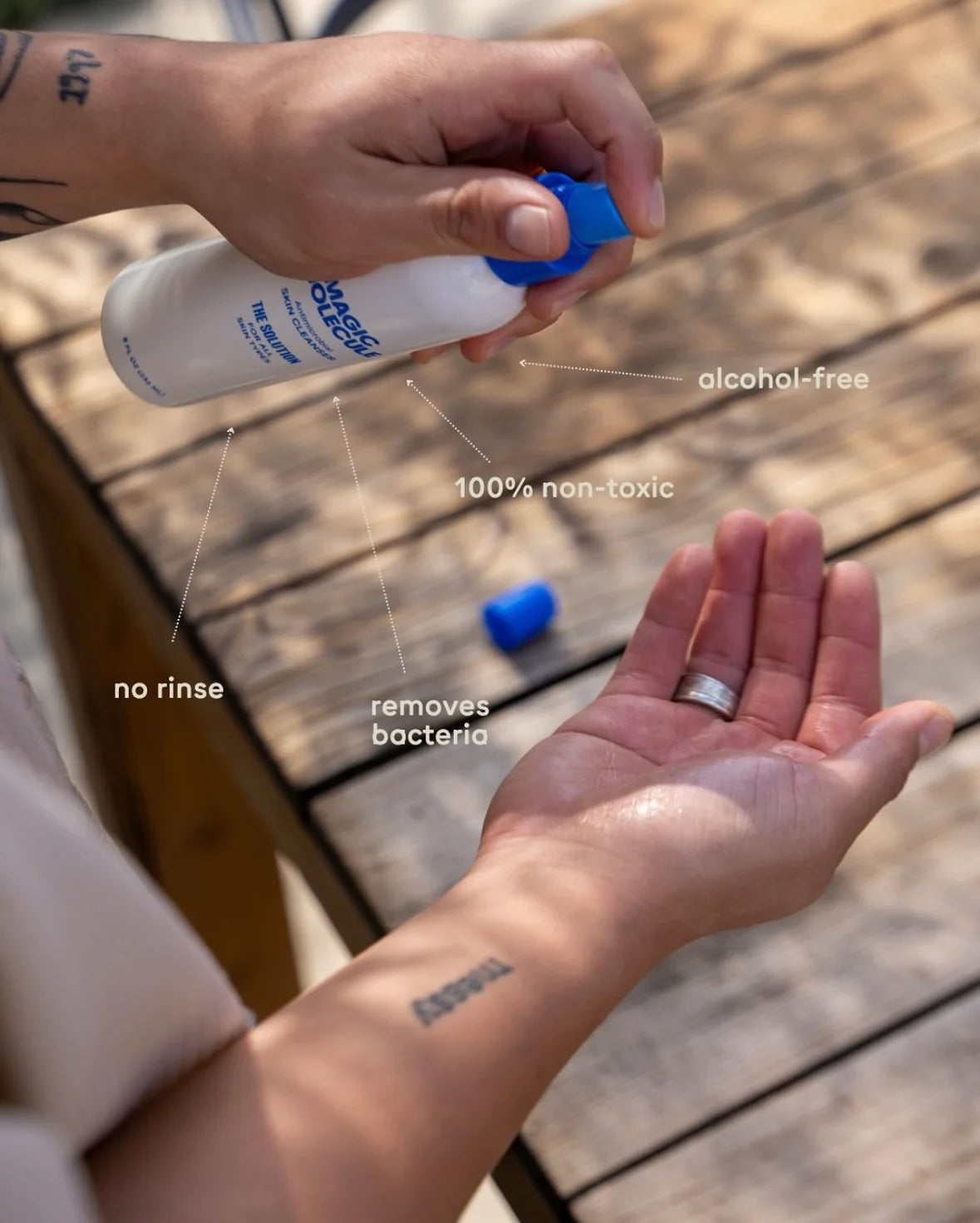 Magic Molecules 8oz Antimicrobial Hypochlorous Acid Skin Spray