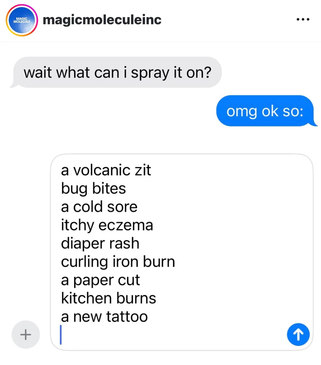 Magic Molecules 8oz Antimicrobial Hypochlorous Acid Skin Spray