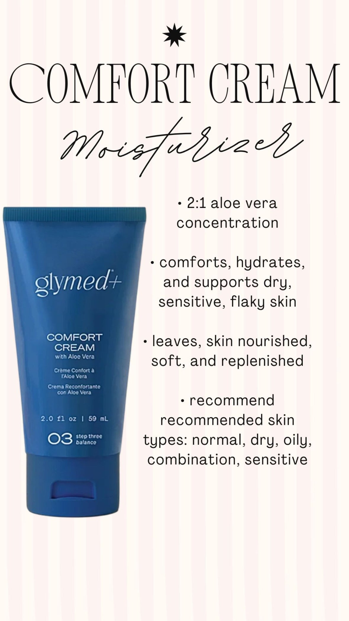 Comfort Cream Moisturizer