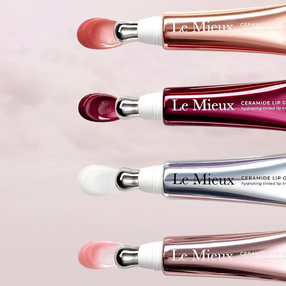 Ceramide lip glaze