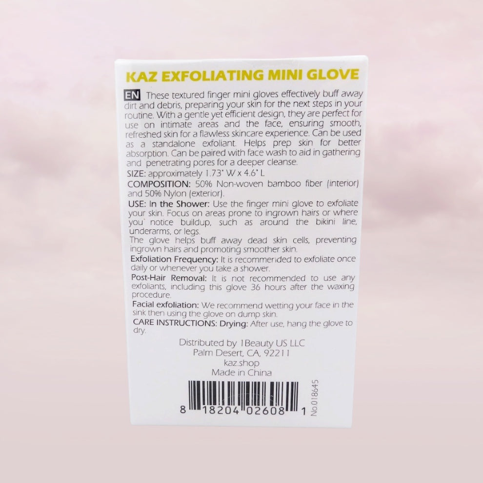 Kaz Exfoliating Mini Glove